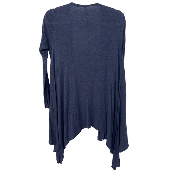 Tresics Waterfall Open Front Cardigan Sweater Size Small Long Sleeve Lagenlook - Picture 2 of 6